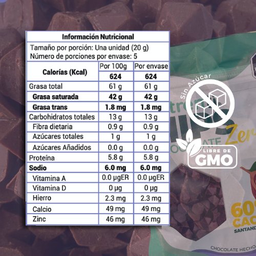 Chips de Chocolate Negro 100gr