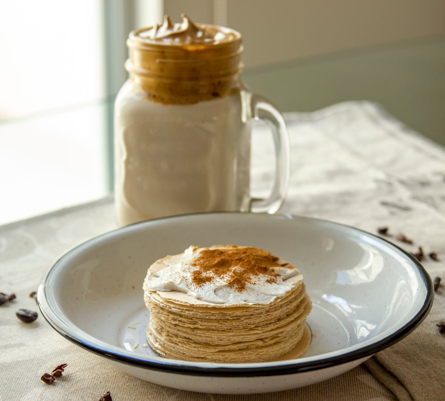 Obleas de amaranto sabor a Capuchino