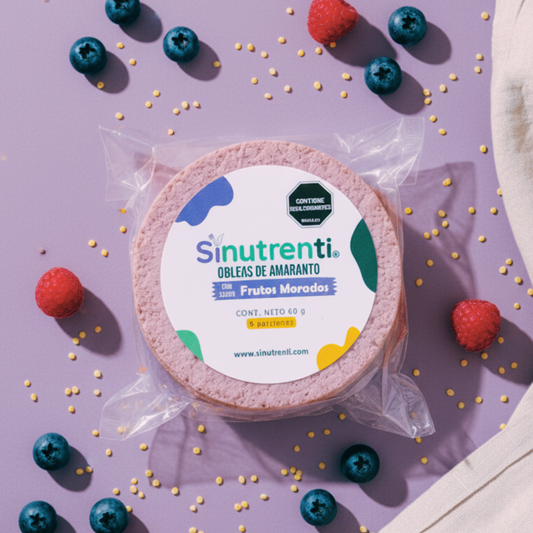 Oblea de Frutos Morados