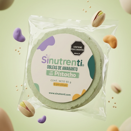 Oblea de Pistacho