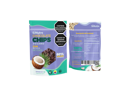 Choco Chips Vegano Oscuro Familiar